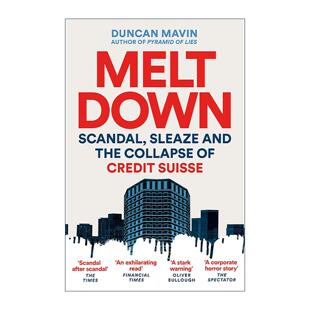 英文原版 Meltdown 大崩溃 贪婪 丑闻与瑞士信贷银行的倒闭 英文版 进口英语原版书籍