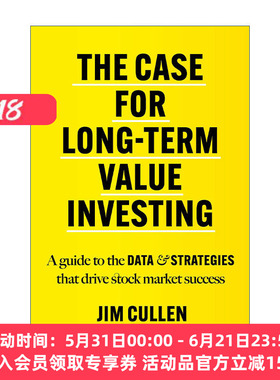 长期价值投资案例  英文原版 The Case for Long-Term Value Investing 推动股市成功的数据和策略指南 精装 进口英语原版书籍