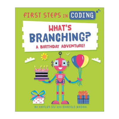 编程的第一步  英文原版 First Steps in Coding: What's Branching? 什么是分支 英文版 进口英语原版书籍