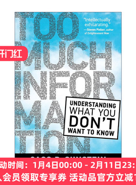 英文原版 Too Much Information The MIT Press 太多信息 改善生活的信息知情 Nudge助推作者 哈佛大学法学院教授Cass R. Sunstein