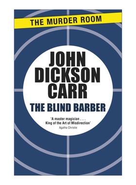 盲理发师  英文原版 The Blind Barber 约翰?迪克森?卡尔 Carr John Dickson 英文版 进口英语原版书籍