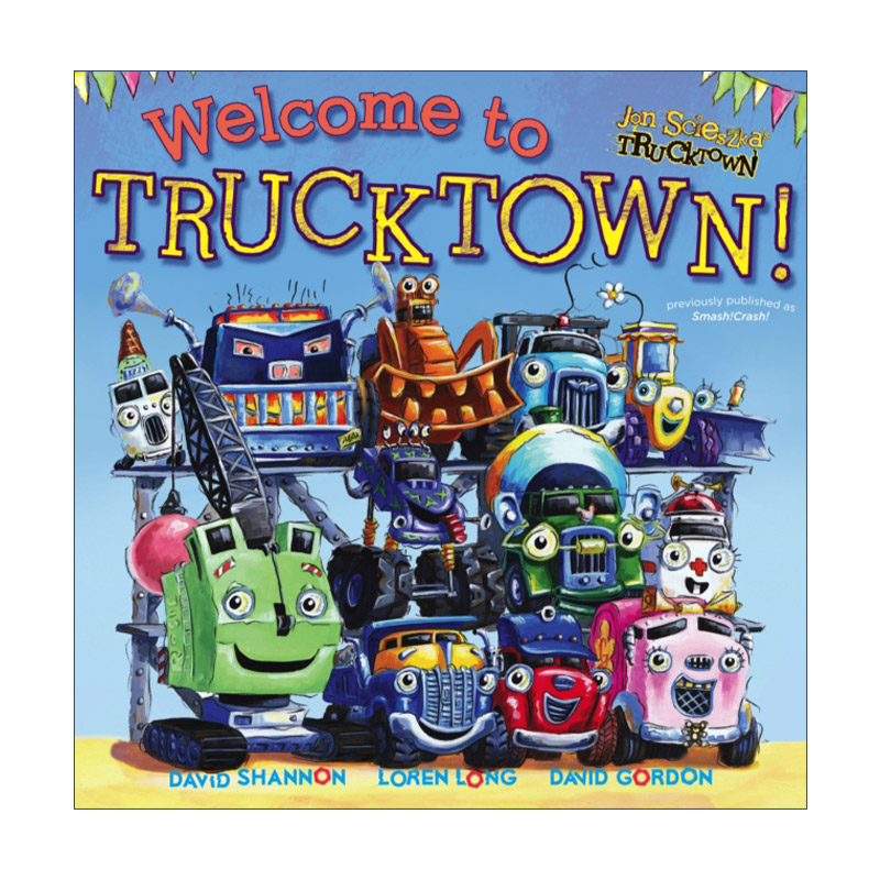 欢迎来到卡车城 英文原版 Welcome to Trucktown 英文版 进口英语原版书籍