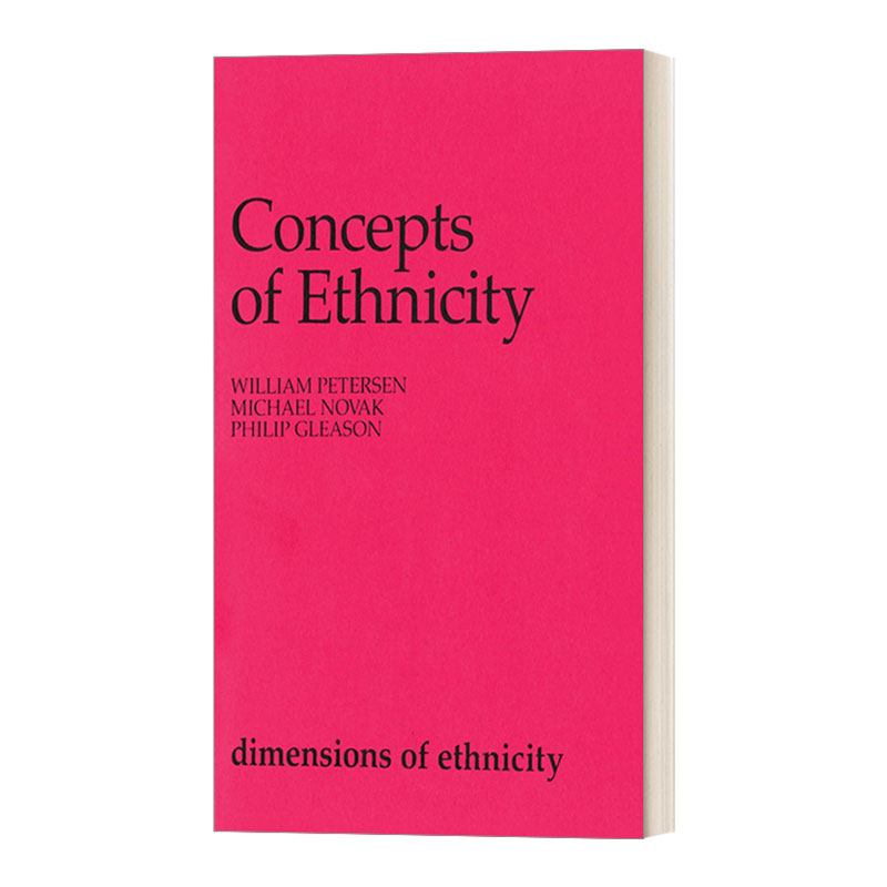 种族概念 英文原版 Concepts of Ethnicity 英文版 进口英语原版书籍