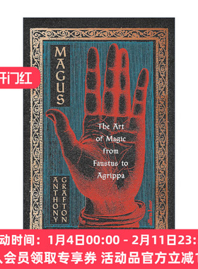 英文原版 Magus 魔术师 从浮士德到阿格里帕的西方魔术史 精装 安东尼·格拉夫敦 英文版 进口英语原版书籍