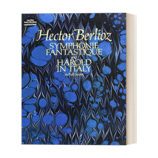 柏辽兹意大利梦幻交响曲与哈罗德全谱 进口英语书籍 and Italy Full Fantastique Harold 英文版 英文原版 Score Symphonie