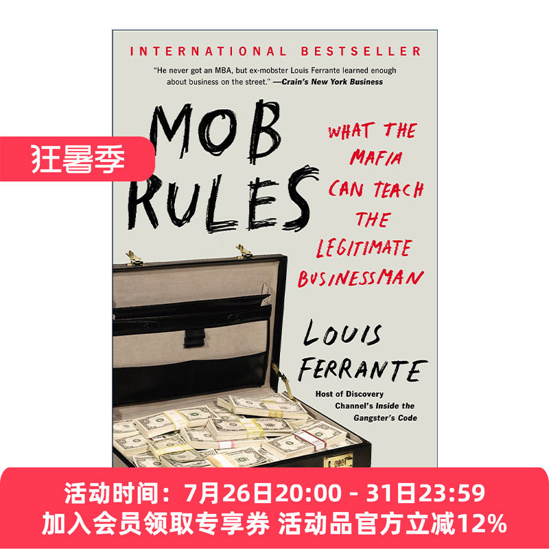 暴民准则 英文原版 Mob Rules 我在黑道学会的88堂商管課 职场生活通用生存法则 管理学逻辑思维 企业管理 Louis Ferrante 英文版