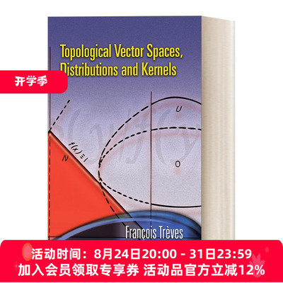 英文原版 Topological Vector Spaces Distributions and Kernels 拓扑向量空间 分布和核 英文版 进口英语原版书籍