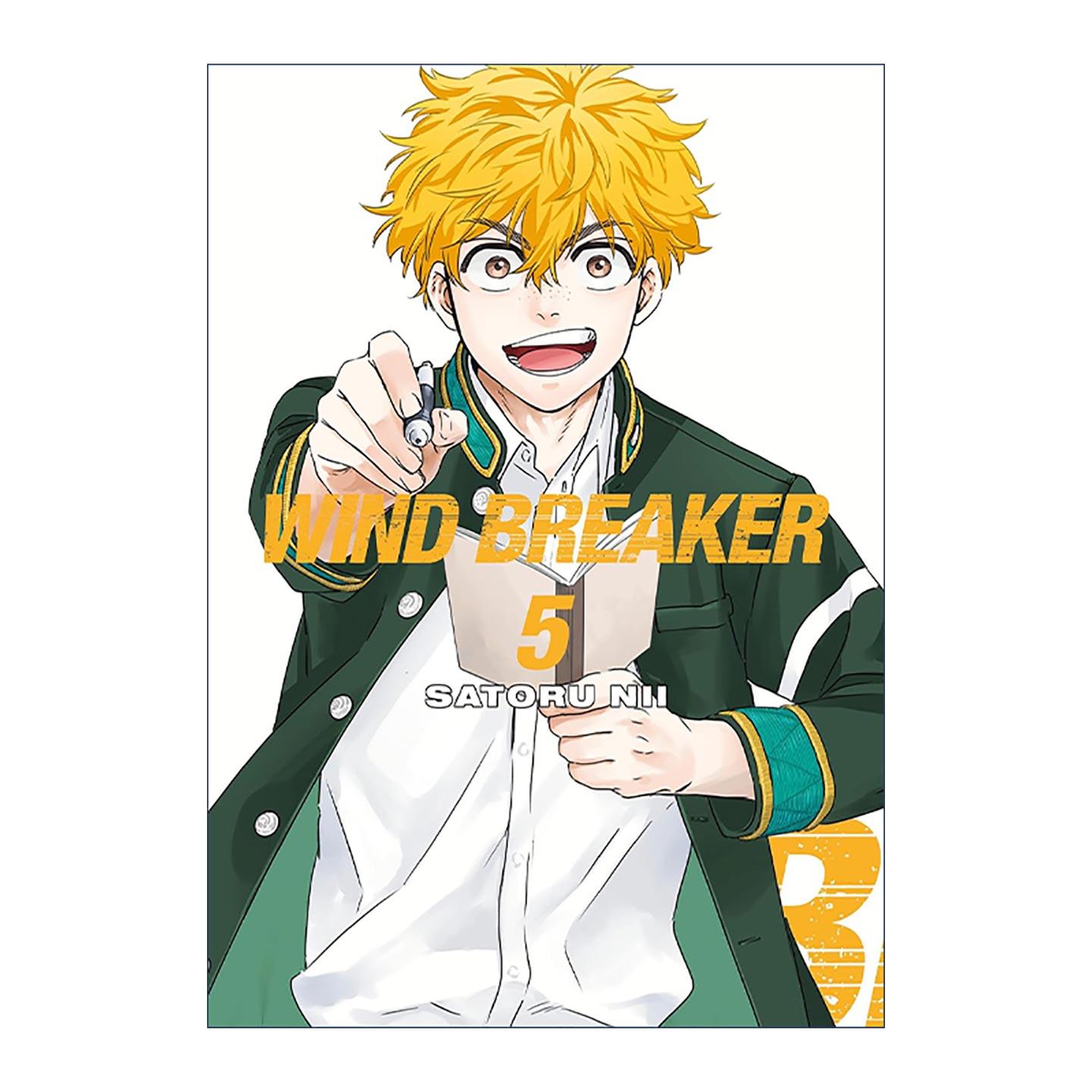 英文原版 Wind Breaker 5 防风铃 防风少年05 同名热血动漫漫画 二位悟 英文版 进口英语原版书籍