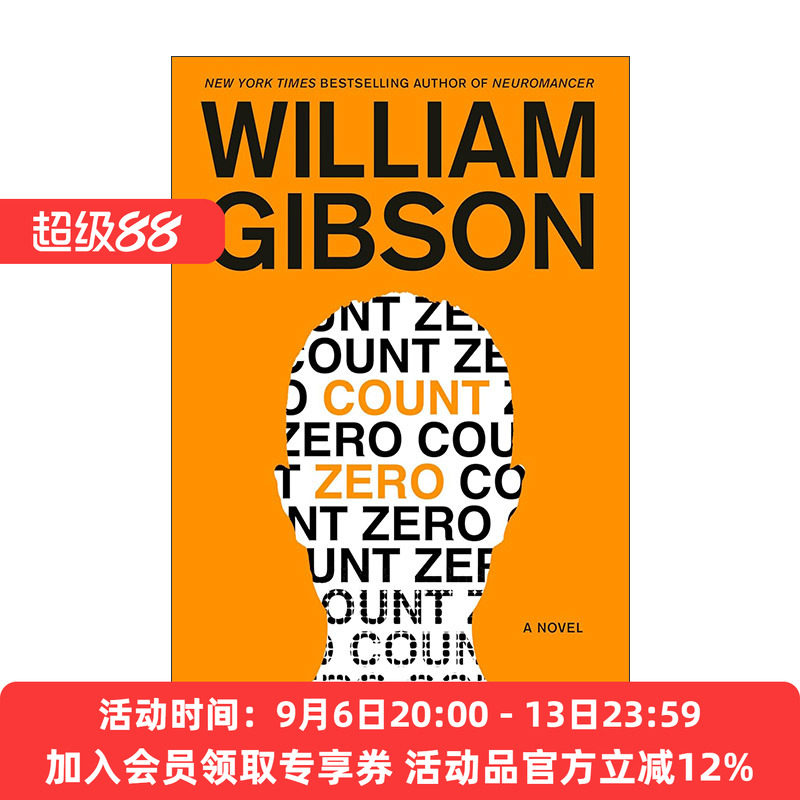 英文原版 Count Zero  Sprawl Trilogy 2 零伯爵 神经漫游者2 William Gibson威廉·吉布森 英文版 进口英语原版书籍图片