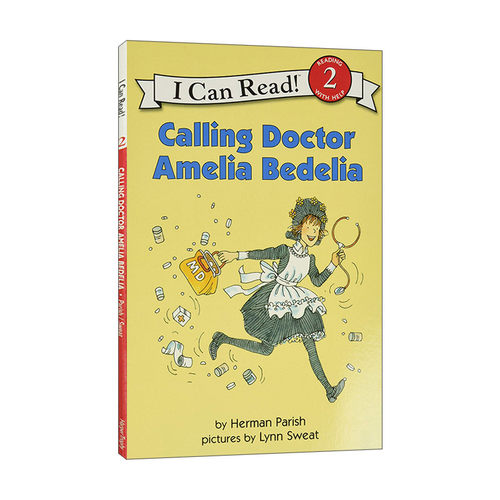 叫我阿米莉亚医生 英文原版 Calling Doctor Amelia Bedelia 糊涂女佣分级阅读 I Can Read Level 2 英文版 进口英语原版书籍