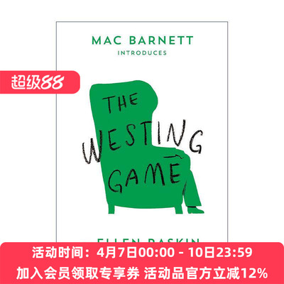 英文原版 The Westing Game 威斯汀游戏 纽伯瑞金奖 艾兰?拉斯金 英文版 进口英语原版书籍