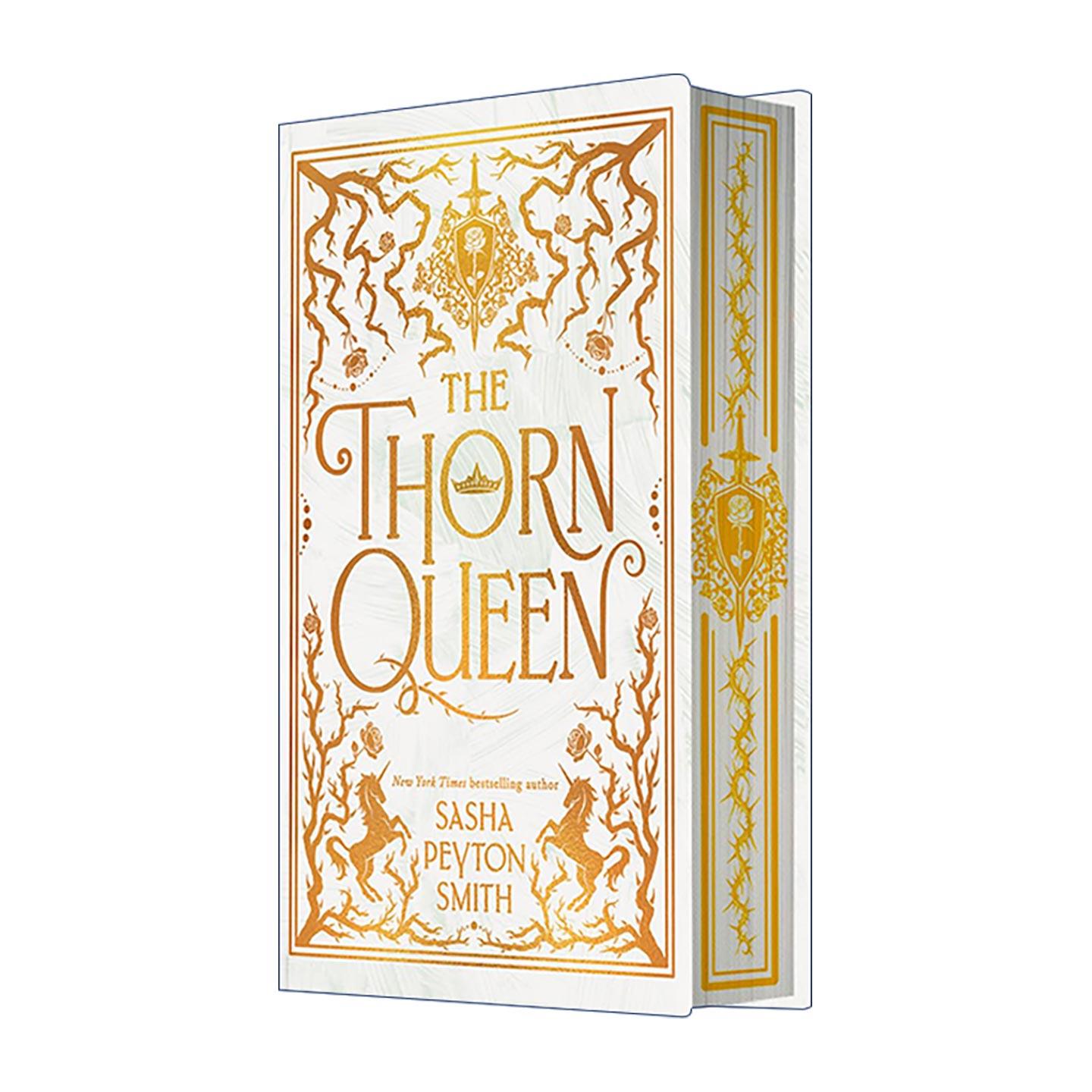 英文原版 The Thorn Queen 玫瑰交易2 荆棘女王 精装刷边收藏版 Sasha Peyton Smith畅销青少年奇幻浪漫小说 进口英语原版书籍