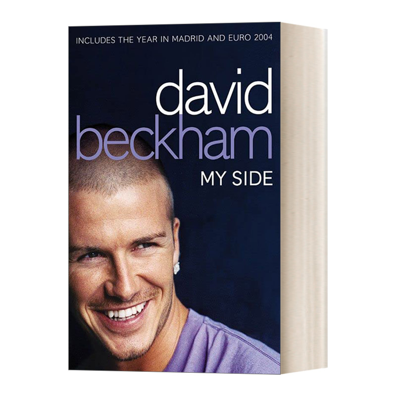 英文原版 David Beckham My Side Enlarged Edition 大卫·贝克汉姆早期自传 英文版 进口英语原版书籍