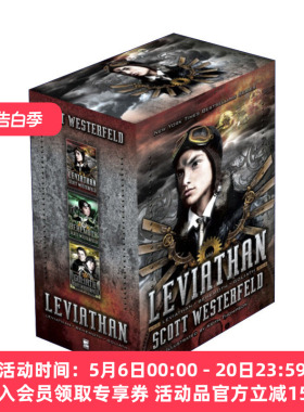 利维坦号战记  英文原版 Leviathan Boxed Set 利维坦号战记3册盒装 英文版 进口英语原版书籍