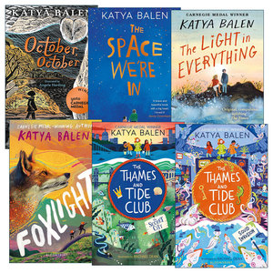 英文原版 Katya Balen 卡佳巴伦系列6册 我们所处的空间/十月十月/万物中的光/狐狸之光/泰晤士和潮汐俱乐部 英文版 进口原版书籍