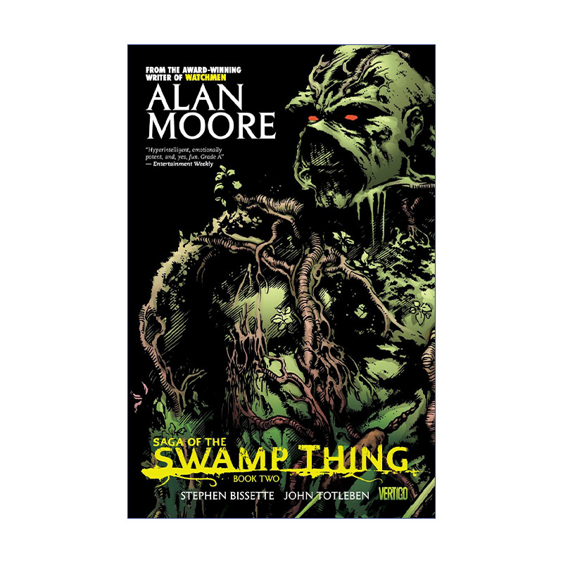 沼泽怪物  英文原版 Saga of the Swamp Thing Book Two 第二卷 DC漫画 Alan Moore 英文版 进口英语原版书籍