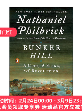 英文原版 Bunker Hill American Revolution Series 01 邦克山 一座城 一次围攻 一场革命 美国独立战争系列1 进口英语原版书籍