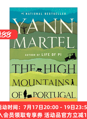 葡萄牙的高山 英文原版 The High Mountains of Portugal Yann Martel 英文版 进口英语原版书籍