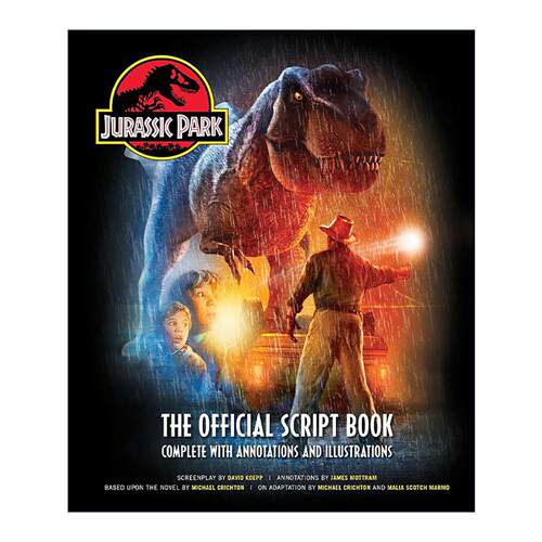 英文原版 Jurassic Park the Official Script Book 侏罗纪公园 电影剧本 精装 英文版 进口英语原版书籍