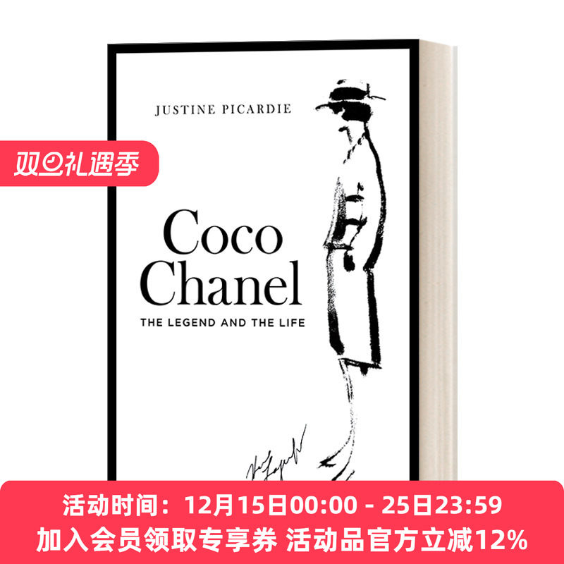 英文原版 Coco Chanel The Legend And The Life 可可&middot;香奈儿的传奇一生 英文版 进口英语原版书籍