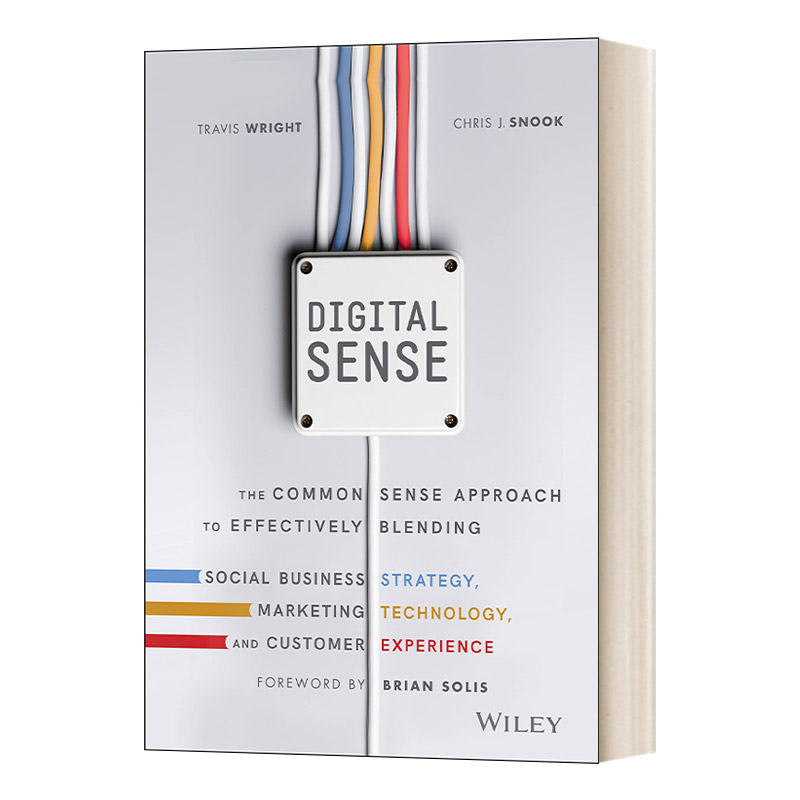 感知力 英文原版 Digital Sense 成为数字化时代的领跑者 有效融合社会商业战略的常识方法 精装 英文版 进口英语原版书籍