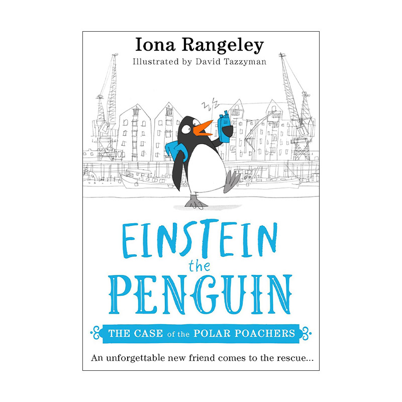 英文原版 Einstein the Penguin the Case of the Polar Poachers 企鹅爱因斯坦3 北极偷猎者 英文版 进口英语原版书籍