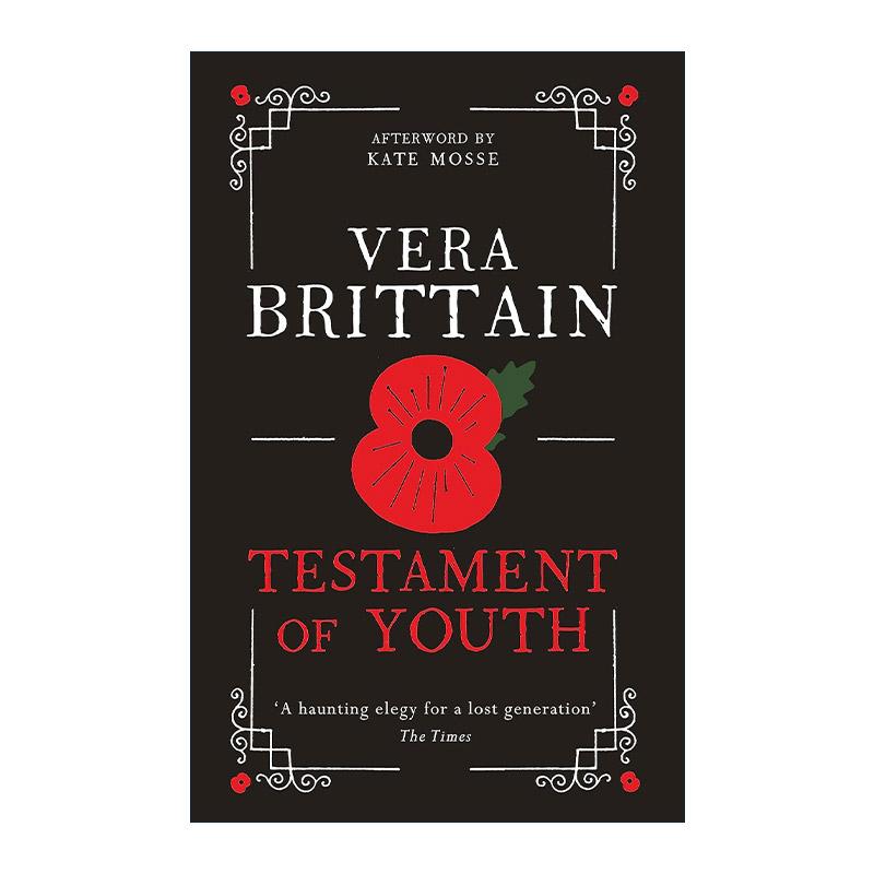 英文原版 Testament of Youth 青春誓言 电影原著一战回忆录 维拉·布里顿 精装 英文版 进口英语原版书籍