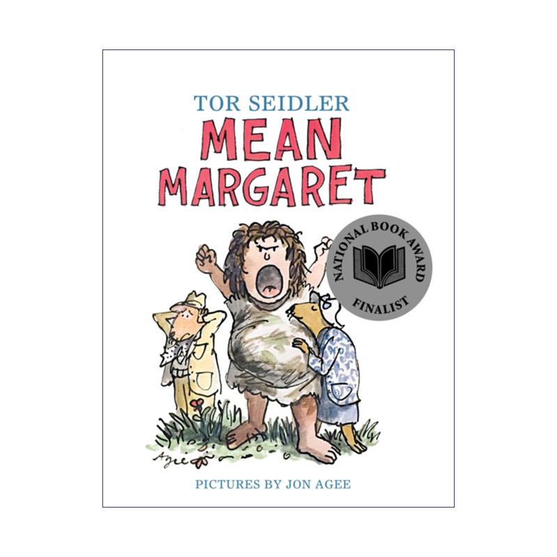 坏脾气的玛格丽特  英文原版 Mean Margaret 美国国家图书奖银奖 养娃不易 英文版 进口英语原版书籍