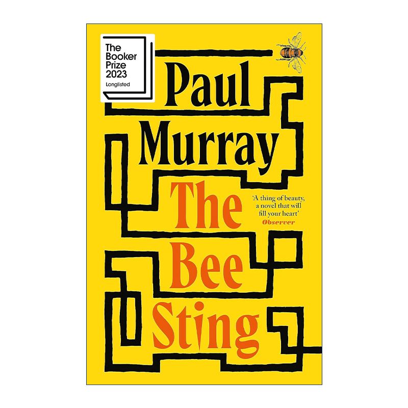 英文原版 The Bee Sting蜜蜂蛰 Paul Murray家庭小说 2023布克奖短名单英文版进口英语原版书籍