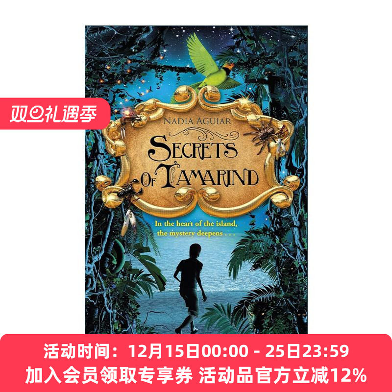 英文原版 Secrets of Tamarind 罗望子岛的秘密2 儿童奇幻冒险小说 英文版 进口英语原版书籍