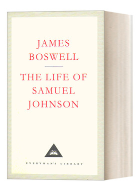 塞缪尔·约翰逊传 英文原版 The Life Of Samuel Johnson Everyman精装版 英文版 进口英语原版书籍