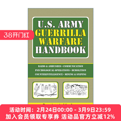 美国陆军游击战手册  英文原版 U.S. Army Guerrilla Warfare Handbook 英文版 进口英语原版书籍