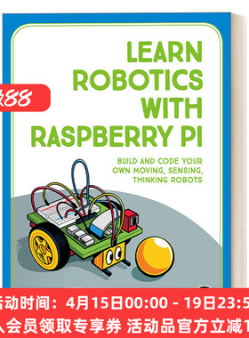 英文原版 Learn Robotics with Raspberry Pi 用Raspberry Pi学习机器人技术 编码 Matt Timmons-Brown 英文版 进口英语原版书籍