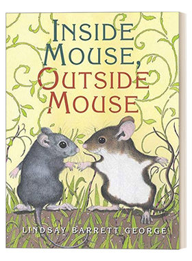 小老鼠向里走向外走 英文原版绘本 Inside Mouse Outside 幼儿启蒙绘本 英文版 进口英语原版书籍
