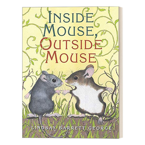 小老鼠向里走向外走 英文原版绘本 Inside Mouse Outside 幼儿启蒙绘本 英文版 进口英语原版书籍