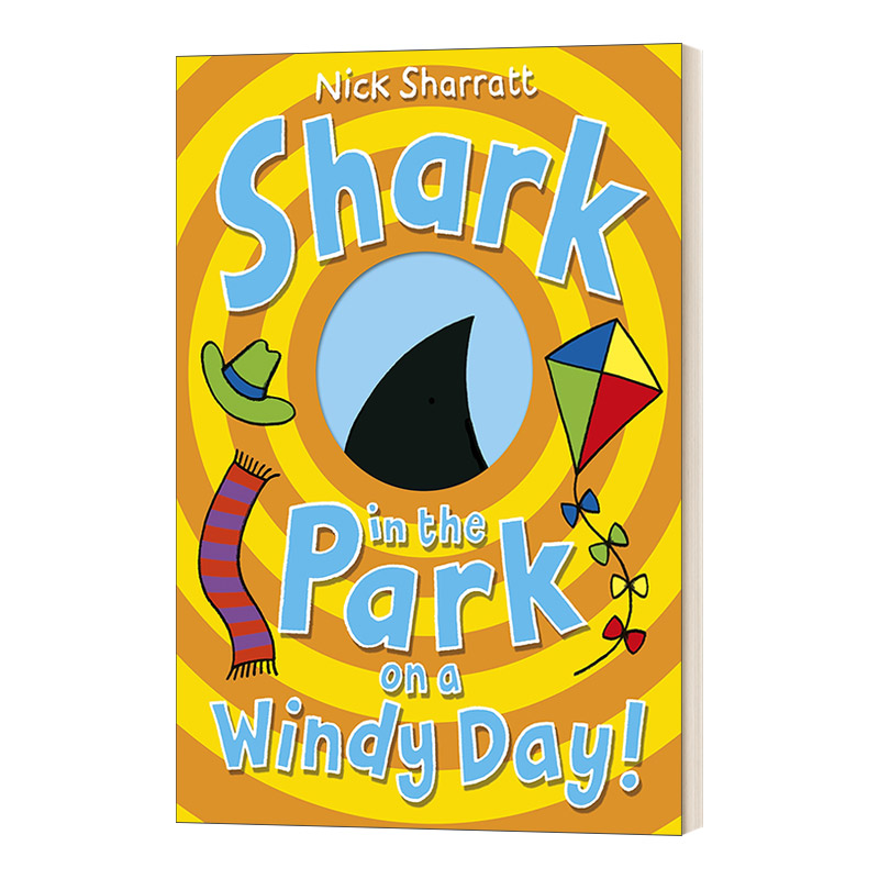 英文原版 Shark in the Park on a Windy Day 公园里面有鲨鱼的大风天 鲨鱼公园系列 英文版 进口英语原版书籍