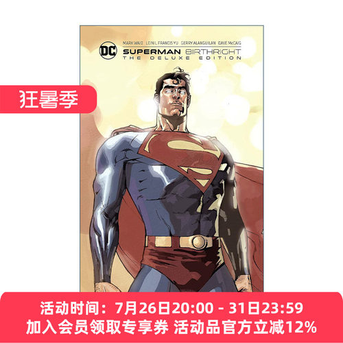 英文原版 Superman Birthright The Deluxe Edition 超人 天赋使命 精装豪华收藏版 DC漫画 Mark Waid 英文版 进口英语原版书籍