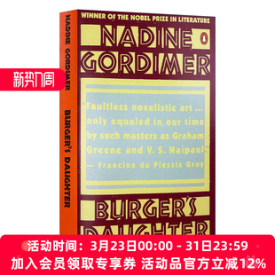英文版 书籍 女儿 诺贝尔文学奖得主Nadine 伯格 Burger Daughter 进口英语原版 英文原版 Gordimer 小说