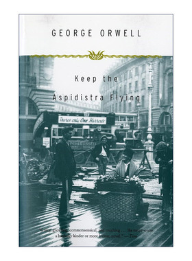 英文原版 Keep the Aspidistra Flying 叶兰继续飘扬 乔治奥威尔 英文版 进口英语原版书籍