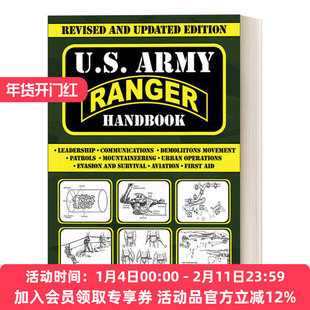 英文原版 U.S. Army Ranger Handbook  美国陆军突击队员 技术与战术手册 英文版 进口英语原版书籍