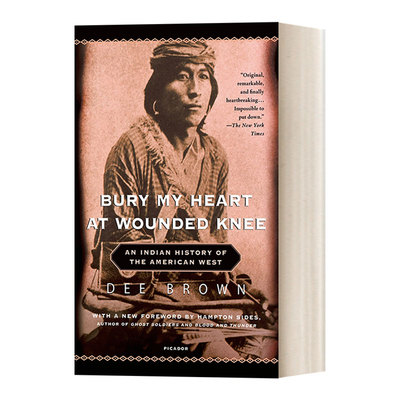 英文原版 Bury My Heart at Wounded Knee 魂归伤膝谷 美国西部印第安人史 英文版 进口英语原版书籍