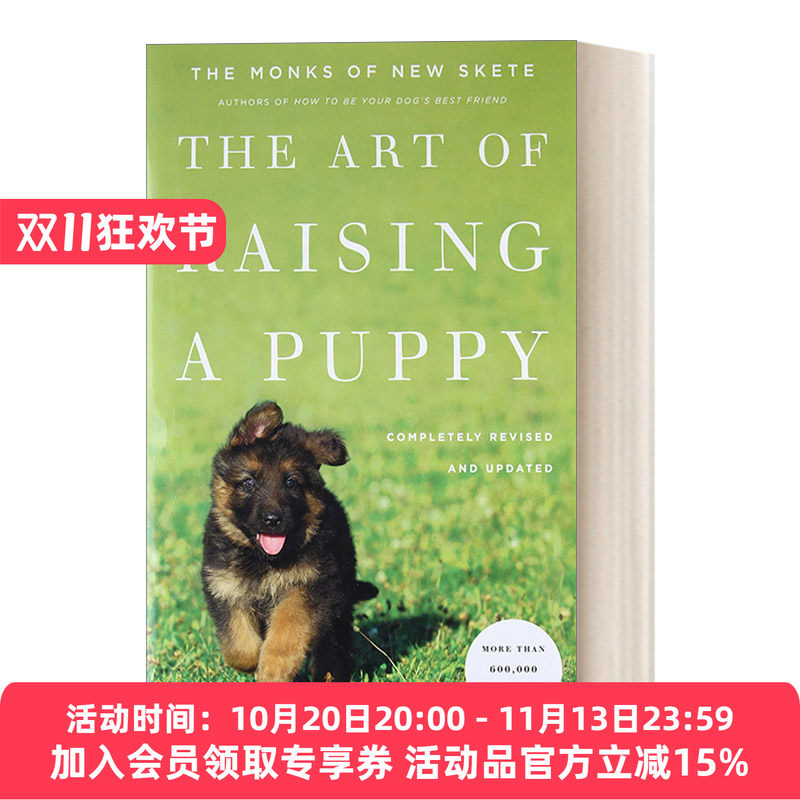 养狗的艺术 英文原版 The Art of Raising a Puppy Revised Edition 科学养狗新手指南 精装 英文版 进口英语原版书籍
