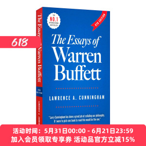 巴菲特致股东的信 英文原版 The Essays of Warren Buffett 英文版 进口英语原版书籍