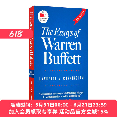 巴菲特致股东的信 英文原版 The Essays of Warren Buffett 英文版 进口英语原版书籍