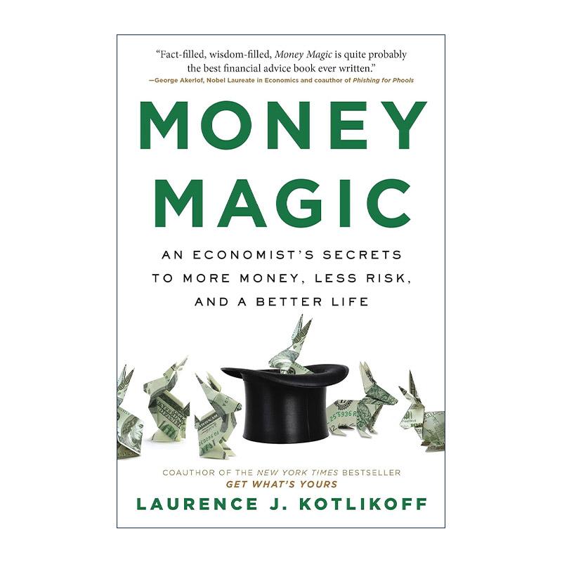 英文原版 Money Magic 金钱的魔力 一个经济学家关于获得更多金钱 更少风险和更好生活的建议 英文版 进口英语原版书籍