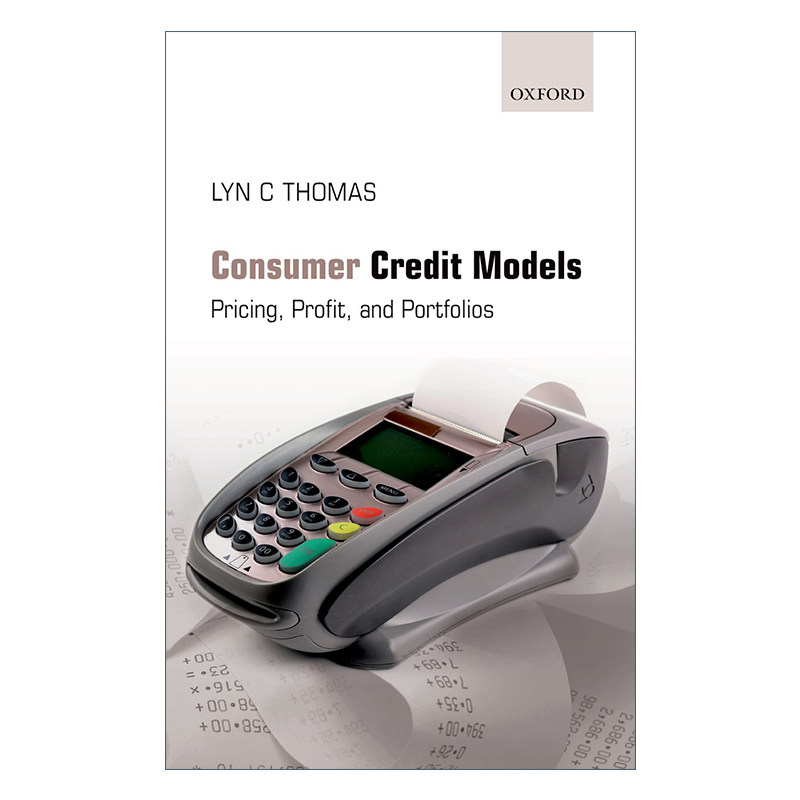 消费信用模型 英文原版 Consumer Credit Models 定价 利润与组合 精装 英文版 进口英语原版书籍