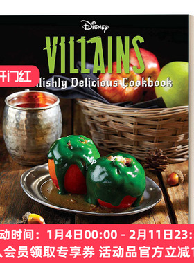 英文原版 迪士尼反派 美味食谱书 Disney Villains Devilishly Delicious Cookbook 精装 英文版 进口英语原版书籍