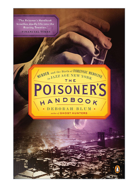 英文原版 The Poisoner's Handbook 毒理学破案手册 Deborah Blum 英文版 进口英语原版书籍