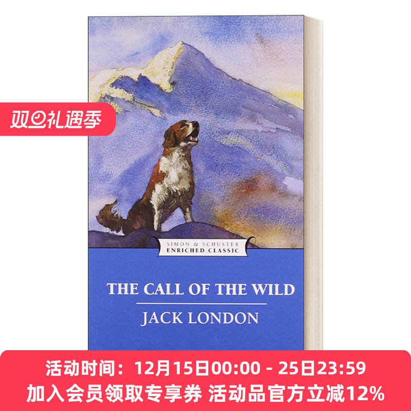 野性的呼唤 英文原版 The Call of the Wild Enriched Classics系列 英文版 进口英语原版书籍
