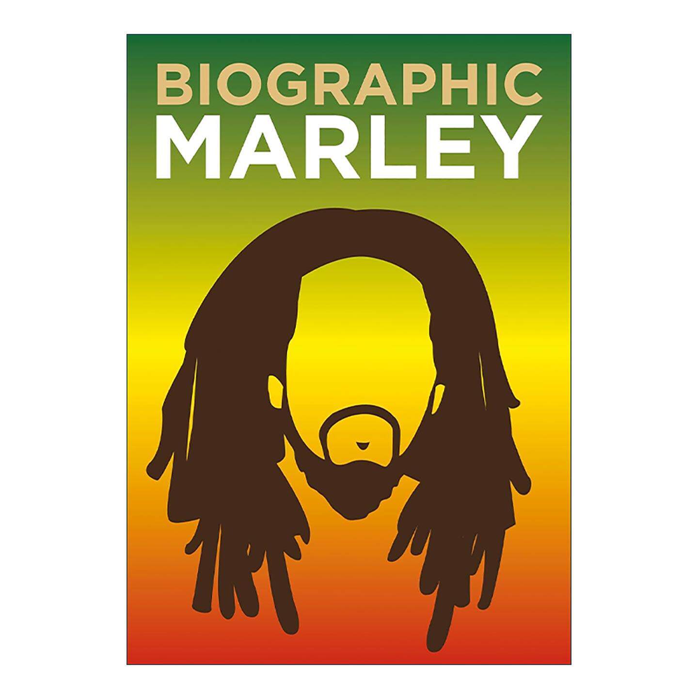 英文原版 Biographic Marley 鲍勃·马利 雷鬼音乐鼻祖 信息图表式精装名人传记 英文版 进口英语原版书籍